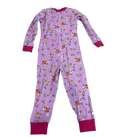 American Girl WellieWishers Hop to It Girls 6 Pajamas Purple Bunny Print - Picture 4 of 4